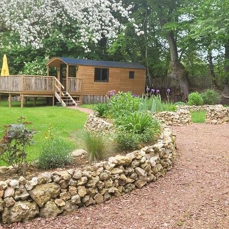 Roulotte Escapade Nature A Morainville - Normandie Ngoại thất bức ảnh