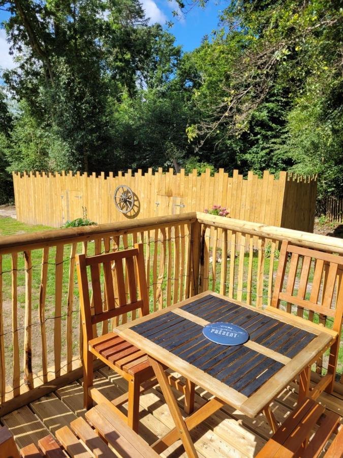 Roulotte Escapade Nature A Morainville - Normandie Ngoại thất bức ảnh