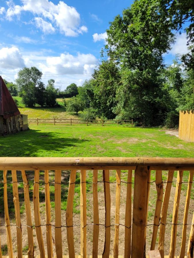 Roulotte Escapade Nature A Morainville - Normandie Ngoại thất bức ảnh